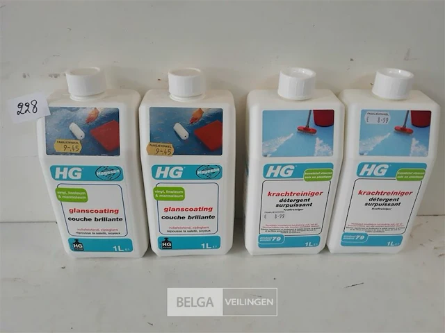 4 x hg voor kunststof en vinyl 1 l - afbeelding 2 van  3