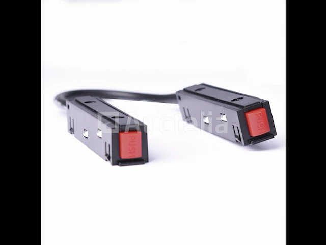 4 x hoekconnector voor magnetische rail 20 mm. - afbeelding 1 van  3