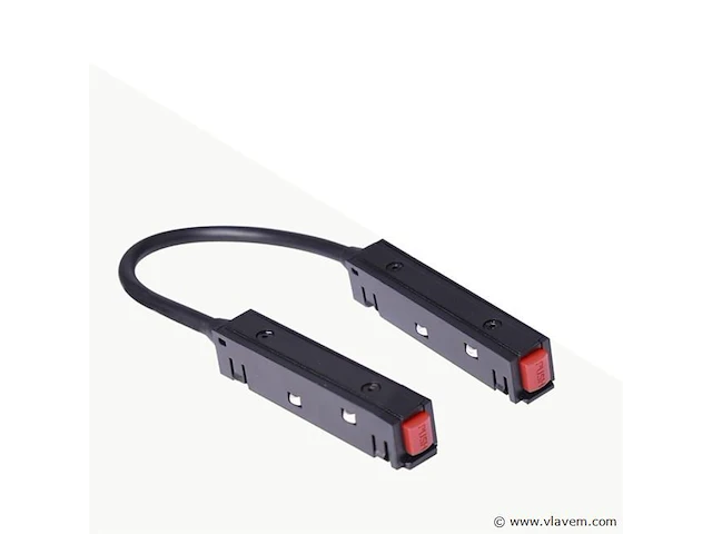 4 x hoekconnector voor magnetische rail 20 mm. - afbeelding 1 van  3