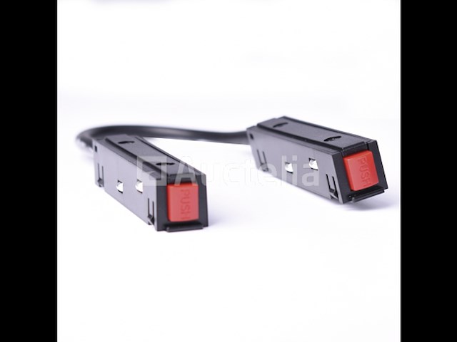 4 x hoekconnector voor magnetische rail 20mm - afbeelding 3 van  3