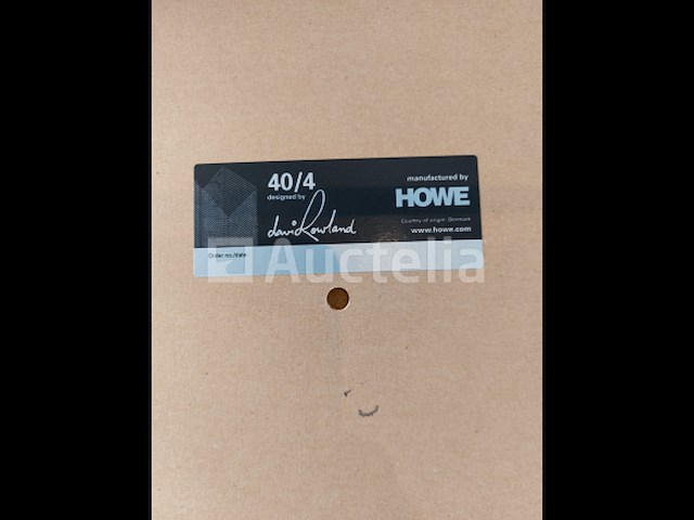 4 x howe 40/4 design vergaderstoel by david rowland (rood) - afbeelding 2 van  7