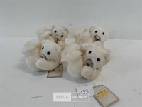 4 x ijsbeertje liggend 10 cm - afbeelding 2 van  3