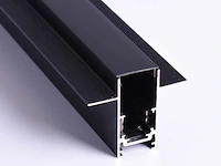 4 x inbouwmagneetrail 20mm 48v - 3 meter - afbeelding 1 van  5