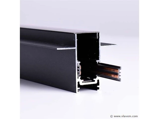 4 x ingebouwde magnetische rail 48v – 3 meter. - afbeelding 2 van  5