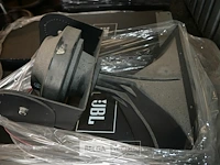 4 x jbl luidspreker op wielen met speaker - afbeelding 7 van  8