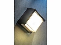 4 x karo led buiten wandlamp opaal - afbeelding 1 van  6