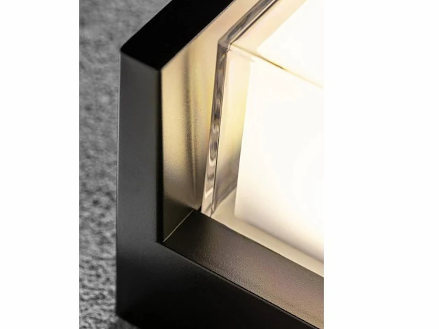4 x karo led buiten wandlamp opaal - afbeelding 2 van  6