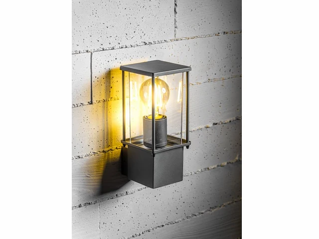 4 x keni wand lamp dimbaar zwart - afbeelding 4 van  6