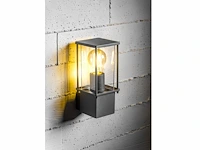 4 x keni wand lamp dimbaar zwart - afbeelding 4 van  6