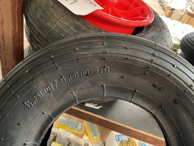 4 x kruiwagenwiel - afbeelding 3 van  3