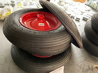 4 x kruiwagenwiel - afbeelding 2 van  5