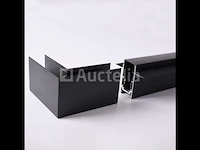 4 x l-connector voor 20mm opbouw magnetische rails - horizontaal - afbeelding 3 van  4