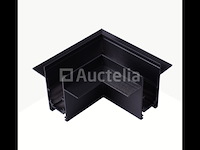 4 x l-connector voor inbouw magnetische rails 20 mm - horizontaal - afbeelding 2 van  4