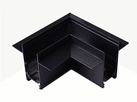 4 x l-connector voor inbouw magnetische rails 20 mm - horizontaal - afbeelding 1 van  4