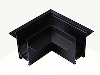 4 x l-connector voor inbouw magnetische rails 20 mm - horizontaal - afbeelding 1 van  4