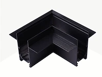 4 x l-connector voor ingebouwde magnetische rails 20 mm – horizontaal. - afbeelding 1 van  4