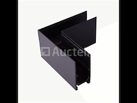 4 x l-connector voor magnetische opbouwrails 20 mm – horizontaal. - afbeelding 3 van  4