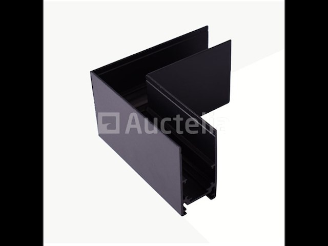 4 x l-connector voor uitsteekmagnetische rails 20 mm - horizontaal - afbeelding 2 van  4