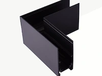 4 x l-connector voor uitsteekmagnetische rails 20 mm - horizontaal - afbeelding 1 van  4