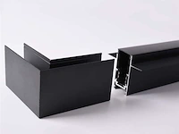 4 x l-connector voor uitsteekmagnetische rails 20 mm - horizontaal - afbeelding 2 van  4