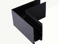 4 x l-connector voor uitsteekmagnetische rails 20 mm - horizontaal - afbeelding 1 van  5