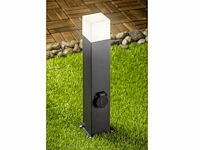 4 x largo 50 schuko buiten lamp zwart - afbeelding 8 van  8