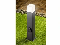 4 x largo 50 schuko buiten lamp zwart - afbeelding 5 van  8