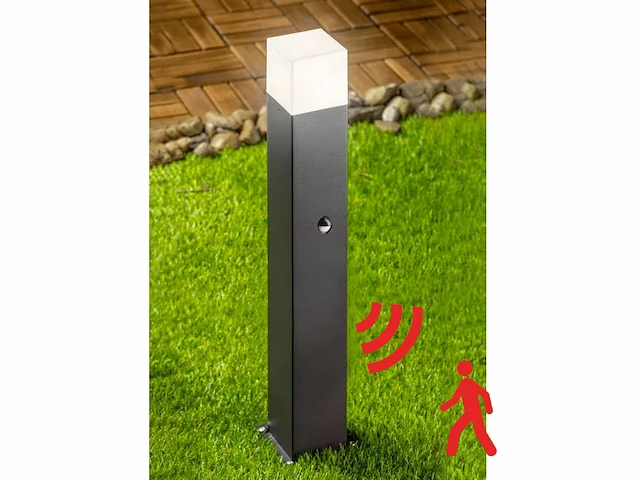 4 x largo 50 sensor buiten lamp zwart - afbeelding 9 van  10