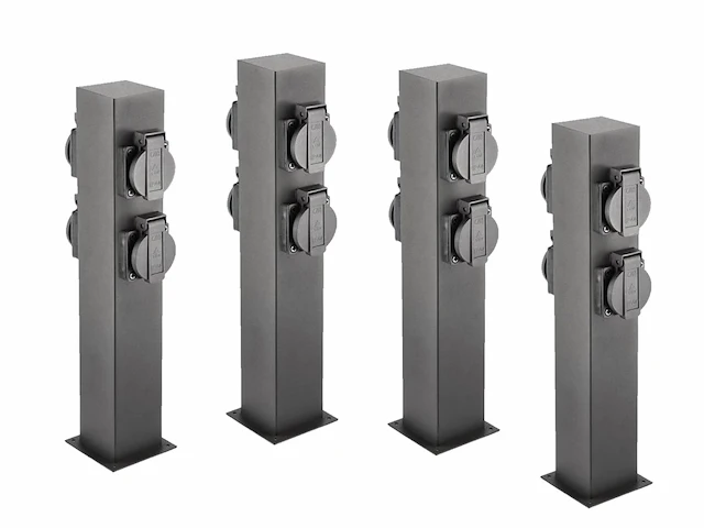4 x largo buiten kolom 4 x schuko zwart - afbeelding 3 van  7