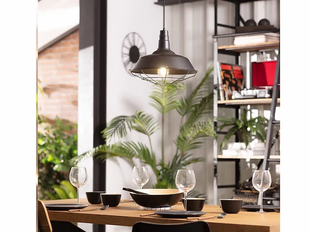 4 x lars loft design hanglamp zwart - afbeelding 5 van  8