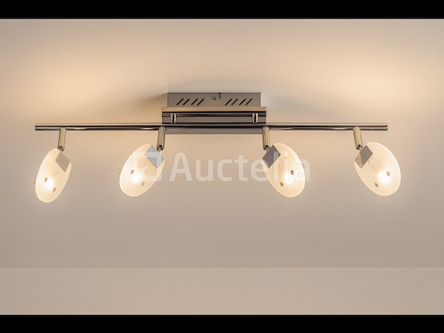 4 x led plafondspot – hl7164l – 5w – 4000k – neutraal wit – zilver - afbeelding 1 van  4
