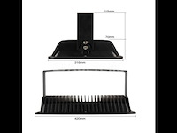 4 x led schijnwerper 200w – 6500k koud wit – ip65 waterdicht – 20.000 lm – cob – buiten/binnen - afbeelding 3 van  5