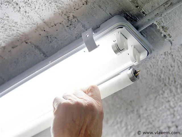 4 x led tl armatuur 120 cm inclusief led tl buizen - afbeelding 4 van  8