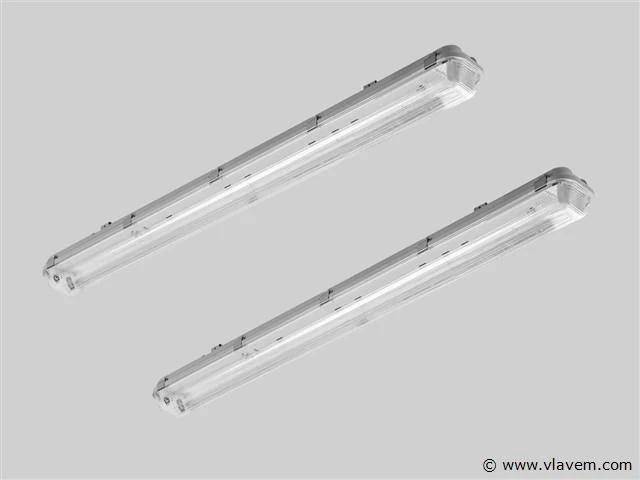 4 x led tl armatuur 120 cm inclusief led tl buizen - afbeelding 5 van  8