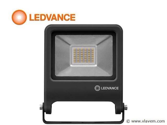 4 x ledvance led breedstraler antraciet - afbeelding 2 van  7