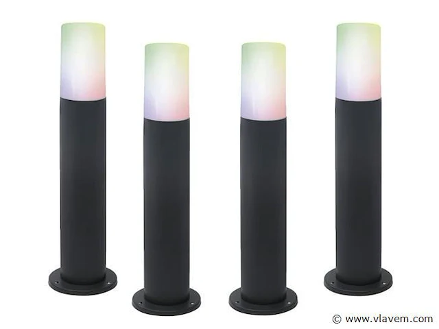 4 x ledvance smart + wifi tuinpaal, rgb+w / ip44 - afbeelding 2 van  7