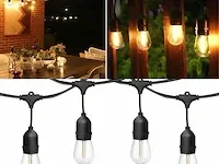 4 x lichtsnoer 10 m met 20 led-lampjes - afbeelding 1 van  4