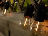 4 x lichtsnoer 10 m met 20 led-lampjes - afbeelding 3 van  4