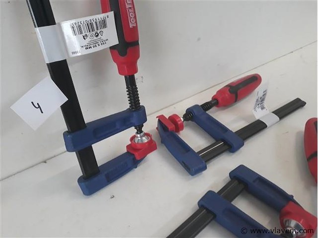 4 x lijmknecht 150x50mm soft handvat - afbeelding 2 van  2