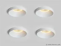 4 x lotus ii design inbouwspots wit