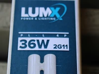 4 x lumx pl vervanglamp - afbeelding 2 van  3