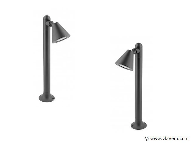 4 x lust 50 buiten lamp antraciet - afbeelding 4 van  9