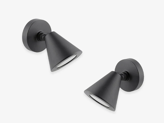 4 x lust wand buiten lamp antraciet - afbeelding 5 van  8