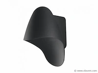 4 x macan wand lamp dimbaar zwart - afbeelding 2 van  6