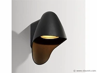 4 x macan wand lamp dimbaar zwart - afbeelding 6 van  6