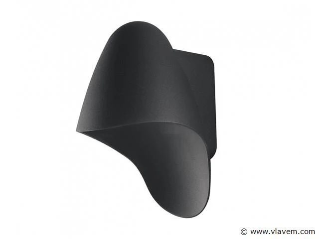 4 x macan wand lamp dimbaar zwart - afbeelding 4 van  8