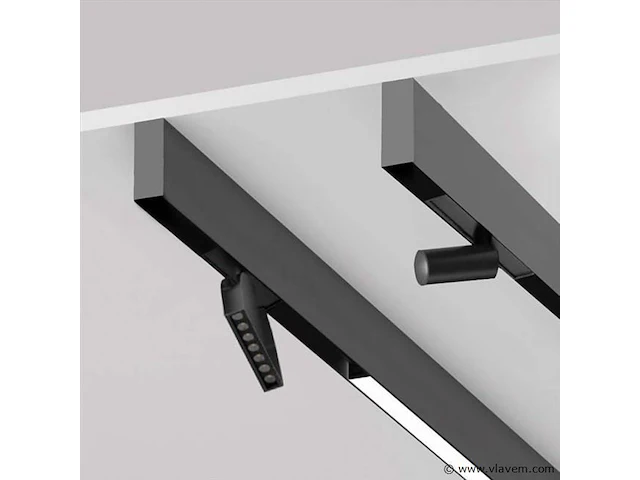 4 x magnetische opbouwrail 48v – 3 meter. - afbeelding 4 van  5