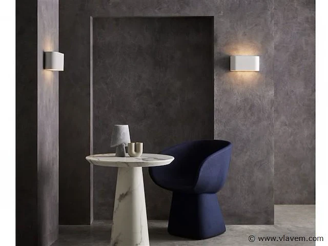 4 x maka wand lamp wit - afbeelding 3 van  8