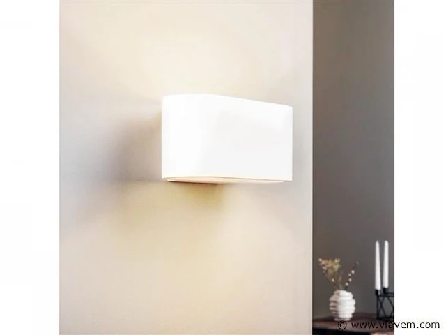 4 x maka wand lamp wit - afbeelding 4 van  8