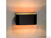 4 x maka wand lamp zwart/goud - afbeelding 7 van  10